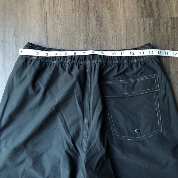 SAXX Oh Buoy 2N1 Lounge Shorts Mens S Black Swim Trunks Cooling Mesh Liner - Picture 7 of 8